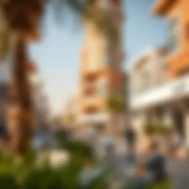 Community Atmosphere of Amwaj 4 Vibrant community atmosphere within Amwaj 4