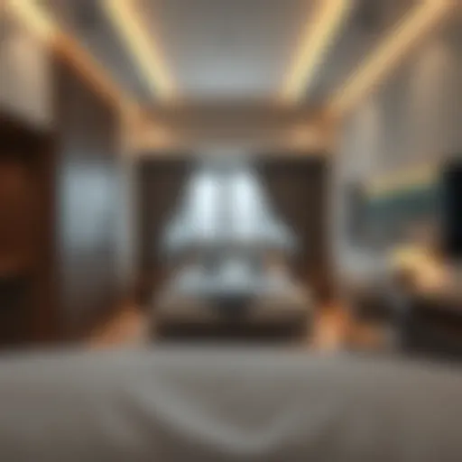 Modern Shared Bedroom in Bur Dubai Stylish shared bedroom in Bur Dubai showcasing modern design