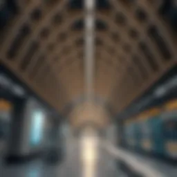 BurJuman Metro Station architecture