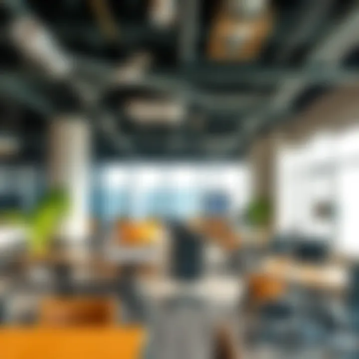 Innovative workspace environment in Dubai