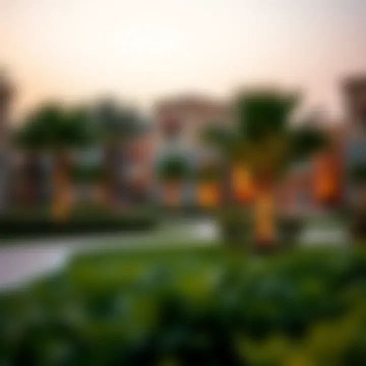 Community Spaces in Dubai Villanova Vibrant community spaces in Dubai Villanova filled with green parks and recreational areas