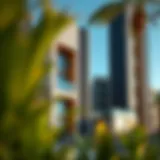 Modern Architectural Marvel of Eden House Al Satwa Exterior view of Eden House Al Satwa showcasing modern architecture