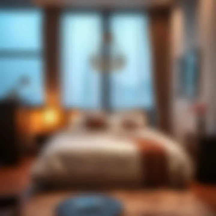 Cozy room setup ideal for renters in Dubai