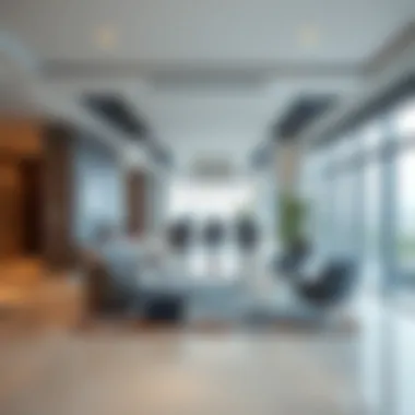 Modern Office Interiors at Al Karama Modern office interiors within the Al Karama Business Center