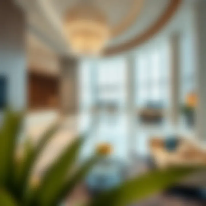 Interior amenities and office spaces within Al Owais Business Tower