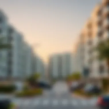 Residential Developments in Al Quoz Modern apartment complex in Al Quoz representing real estate opportunities