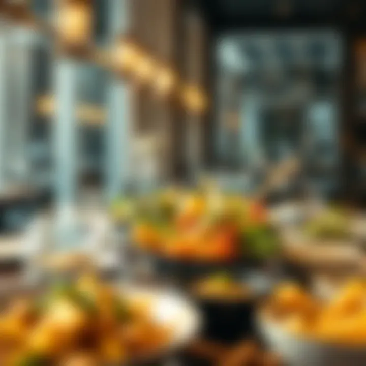 A delicious spread of traditional Middle Eastern dishes at Al Safadi