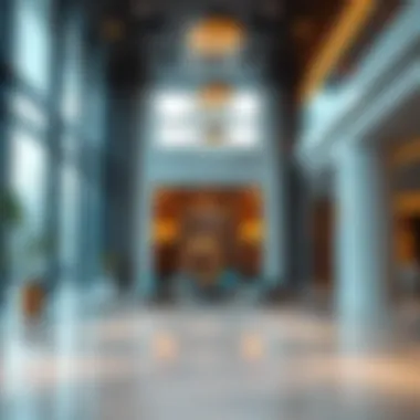 Modern Interior Design of Al Wafra Square Interior design showcasing modern aesthetics of Al Wafra Square