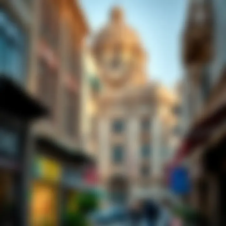 Heritage and Modernity: Bur Dubai's Architectural Beauty Architectural highlights of Bur Dubai surrounding Meena Bazaar