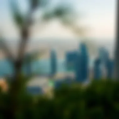 Panoramic View of Business Bay Skyline Panoramic view of Business Bay skyline