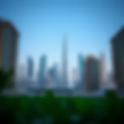 Dubai's iconic skyline showcasing luxury real estate