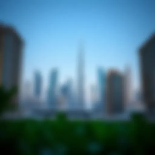 Dubai's Skyline and Luxury Properties Dubai's iconic skyline showcasing luxury real estate