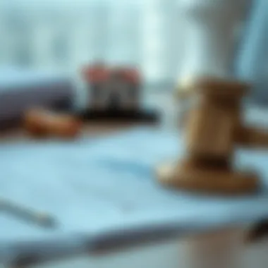 Legal Framework in Dubai Real Estate Transactions A close-up of property contracts and legal documents