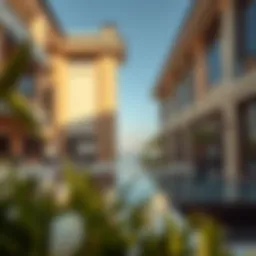 Stunning architectural design of Damac Maison