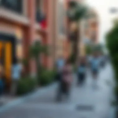 Vibrant community atmosphere surrounding Danube Villas