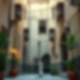 Charming hidden alleyways in old Dubai showcasing traditional architecture