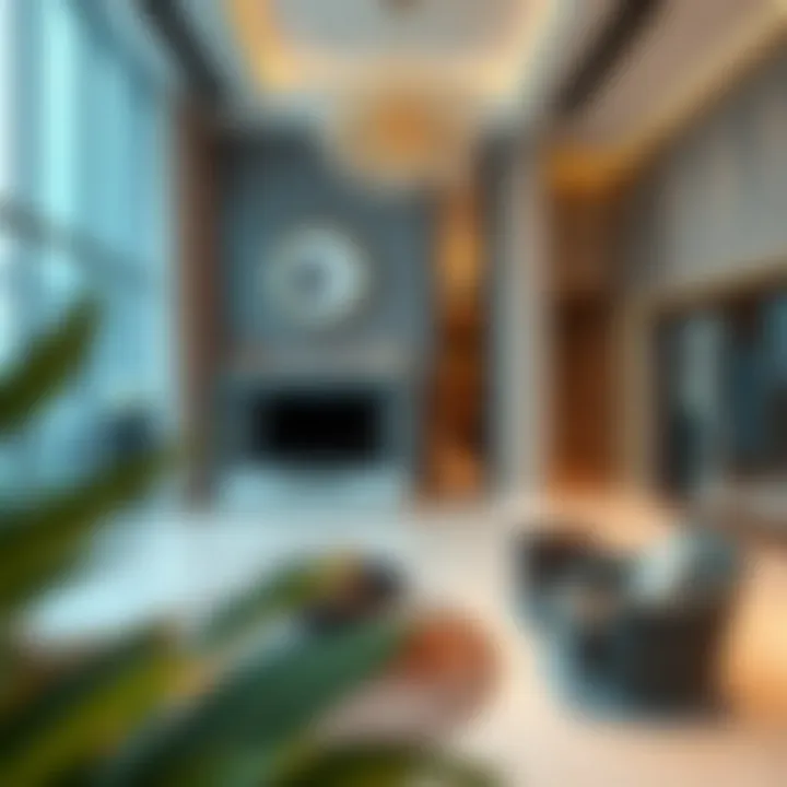 Luxurious interior design of a Celestia residence