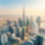 Stunning skyline view of Dubai South Celestia
