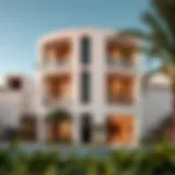 Modern Architecture of Eden House Exterior view of Eden House showcasing its modern architecture