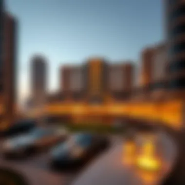 Emerald Court's Prime Location Overview Prime location view of Emerald Court in Dubai