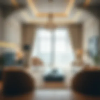 Elegant Interior of استوديو جميرا العين Interior design of استوديو جميرا العين