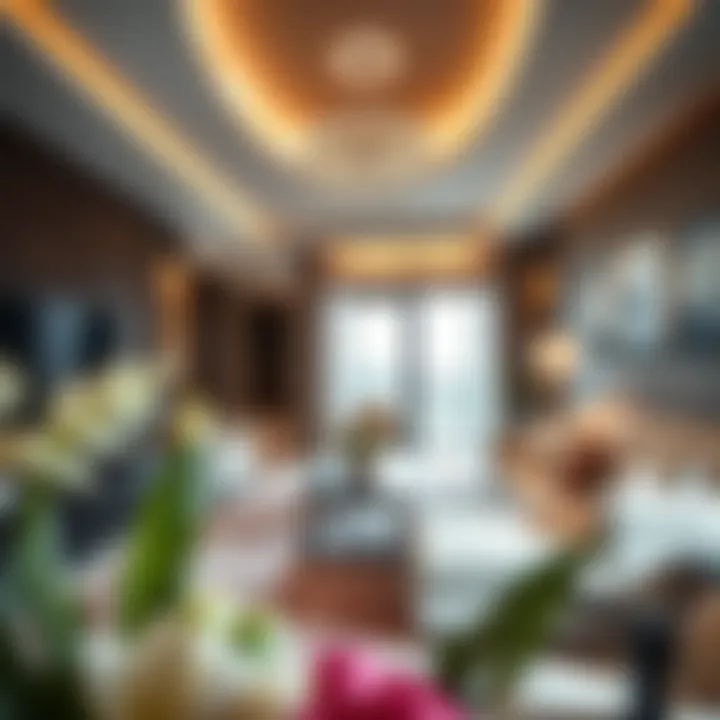 Luxurious Living Space in Executive Bay Tower B Interior view of a luxurious apartment within Executive Bay Tower B