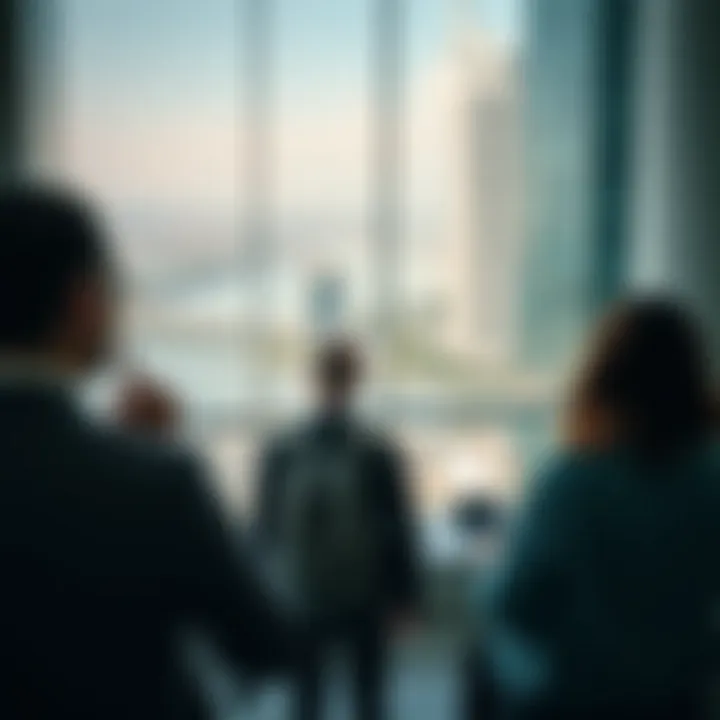 Investors Engaging with Global Lake View Opportunities Investors exploring property options in JLT