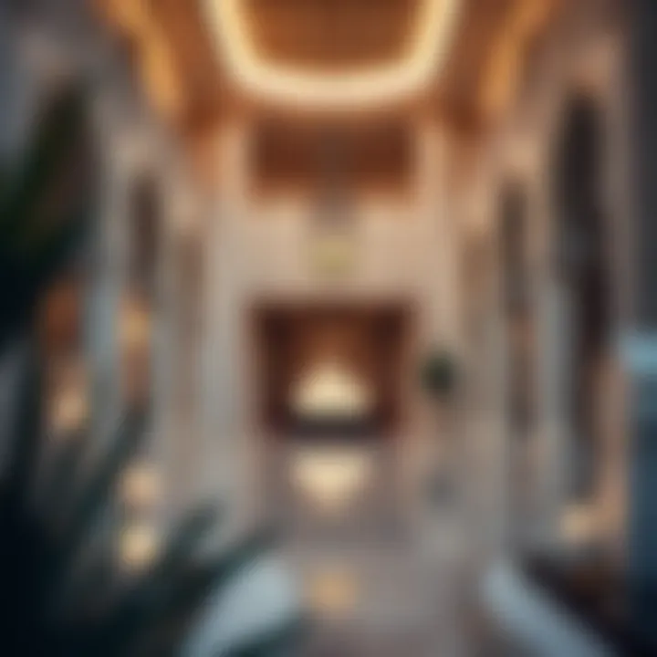 Architectural Masterpieces of Dubai's Luxury Villas Architectural details highlighting the unique design of Dubai villas