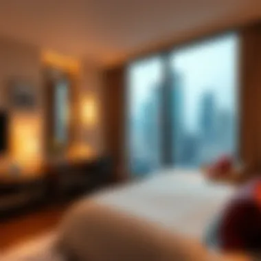 Comfortable Accommodation with Stunning Views Cozy hotel room with city view