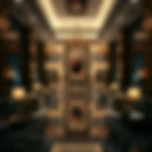 Luxurious Lobby Experience Luxurious hotel lobby on Sheikh Zayed Road