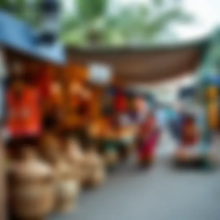 Kawaneej Local Market Traditions Vibrant local market showcasing traditional crafts in Kawaneej