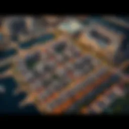 Aerial view of مثلث قرية جميرا showcasing its residential layout