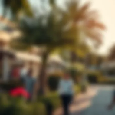 Community Life in مثلث قرية جميرا Vibrant community life in مثلث قرية جميرا with parks and amenities