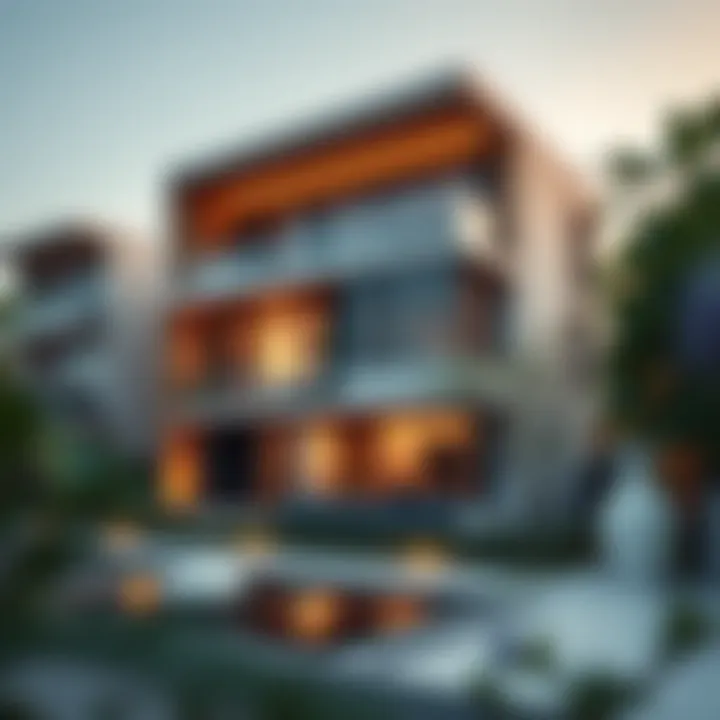 Modern Real Estate in مثلث قرية جميرا Modern real estate developments in مثلث قرية جميرا