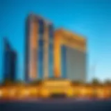 Stunning exterior view of Movenpick JLT showcasing modern architectural design