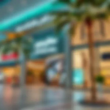 Captivating Storefronts of Nakheel Mall Stylish storefront at Nakheel Mall