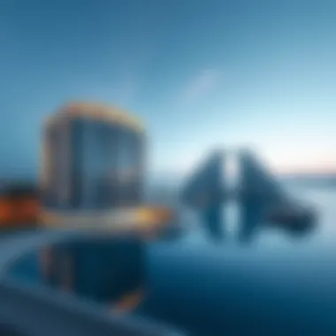 Modern Architectural Marvels of Palm Jumeirah Stunning modern architecture on Palm Jumeirah