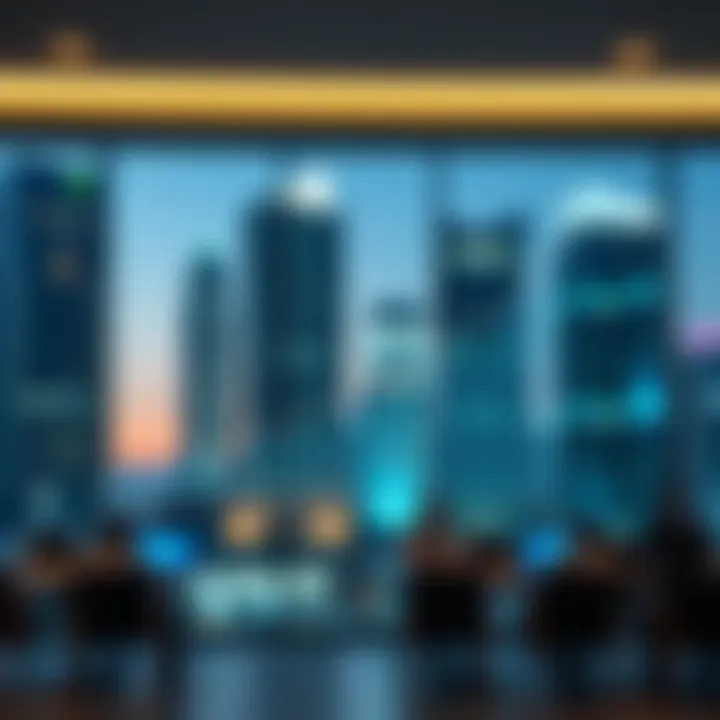 Graph illustrating market trends in Karama's office sector