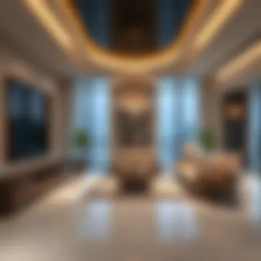 Elegance Within: The Interior of Pagani Residence Luxurious interior design of Pagani Residence highlighting elegance and comfort