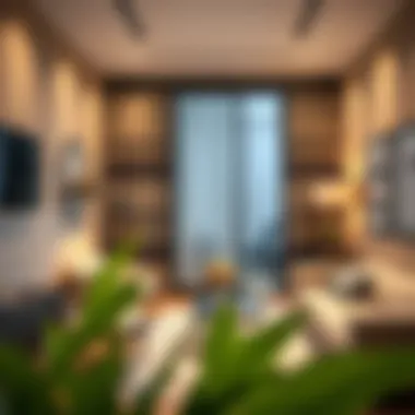 Comfortable Partition Room Environment Cozy partition room setup