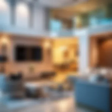 Modern Living Space in Al Barsha 1 Stylish partition room in Al Barsha 1