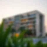 Exterior view of Rahaf Tower showcasing its modern architectural design