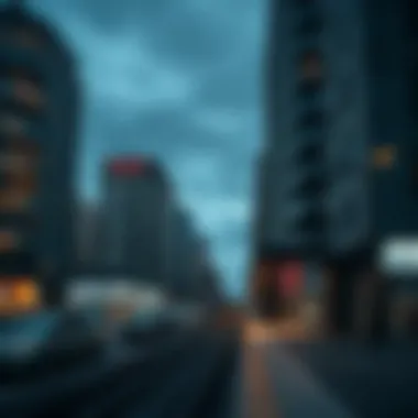 Real Estate Developments Near Red Line Metro Station Real estate developments near a Red Line metro station