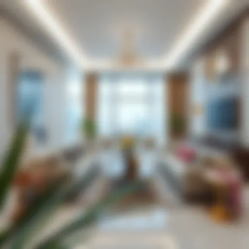 Luxurious Apartment Living Room Luxurious apartment living room in Al Rashidiya