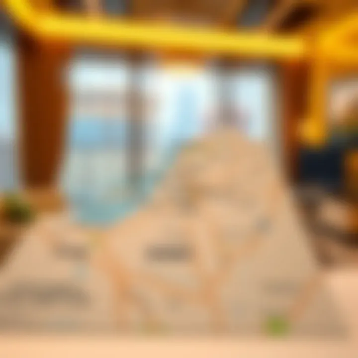 Map of Dubai highlighting popular neighborhoods for renters