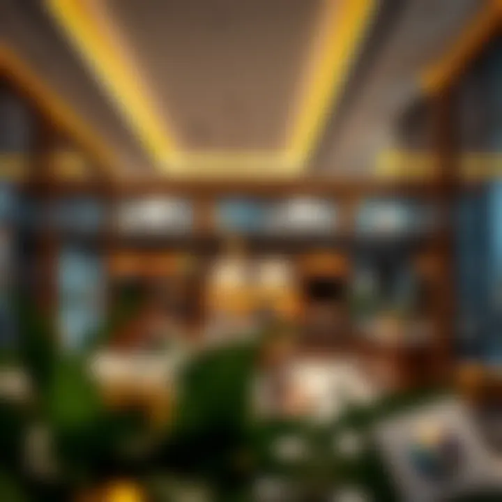 Shop Interior for Optimal Retail Experience A modern shop interior designed for retail success