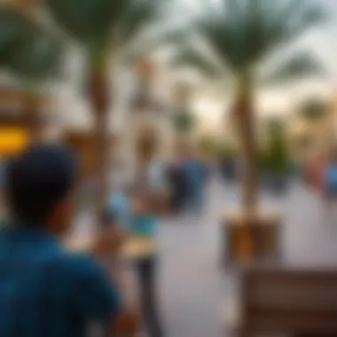 Community Life in Town Square Vibrant community spaces within Dubai's Town Square