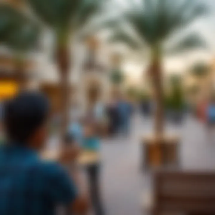 Community Life in Town Square Vibrant community spaces within Dubai's Town Square