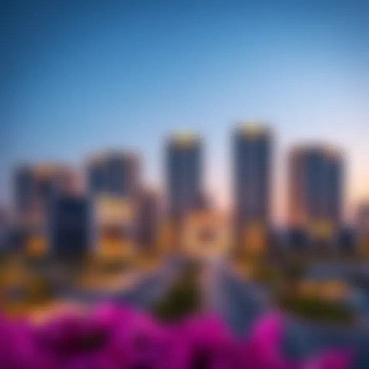 Modern Architecture of Shobha Hartland Stunning skyline of Shobha Hartland showcasing modern architecture