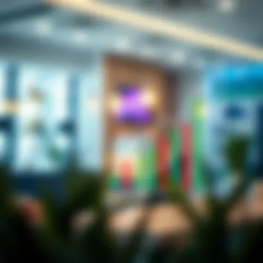 A financial graph indicating investment potential in small businesses